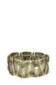 Etched Triangle Stretch Bracelet