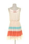 Bird Embroidered Collar Dress