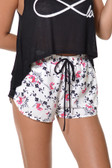 Floral Drawstring Shorts