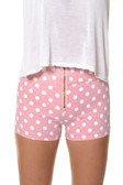 High Waisted Polka Dot Shorts