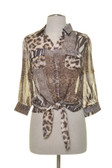 Mixed Animal Print Blouse
