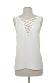 Strappy V Neck Tank
