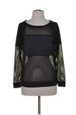 Mesh Sweatshirt