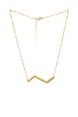 Delicate Zig Zag Necklace