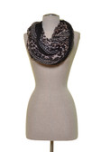 Tribal Cheetah Print Infinity Scarf