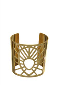 Peacock Cutout Cuff