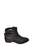 Ruby Buckle Ankle Boots