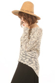 Long-sleeved Beige Sweater