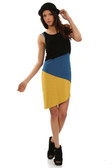 Flamboyant Color Bucking Dress