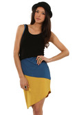 Flamboyant Color Bucking Dress