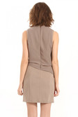 Mocha Multi-Layered Dress