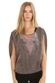 Brown mocha top