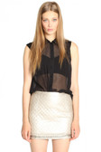 Quilted Mini Skirt