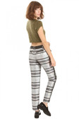 Silver Brocade Pants