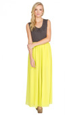 Flowy Canary Yellow Skirt