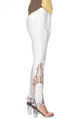 White Lace Pants