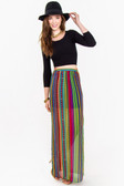 Chiffon Printed Maxi Skirt