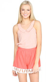 Coral Pink Shorts