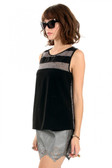 Colorblock Abstract Printed Top