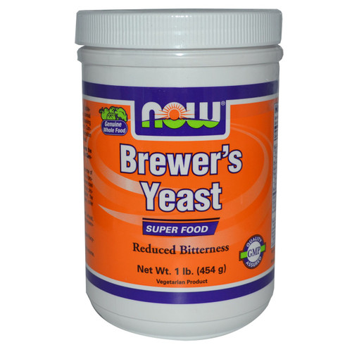 Brewer's Yeast by NOW 1 lb Powder Clinical Nutrition Centers
