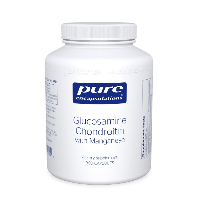 Glucosamine + Chondroitin with Manganese 120's 120 capsules by Pure Encapsulations