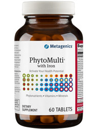 PhytoMulti®  with Iron by Metagenics 60 Tablets