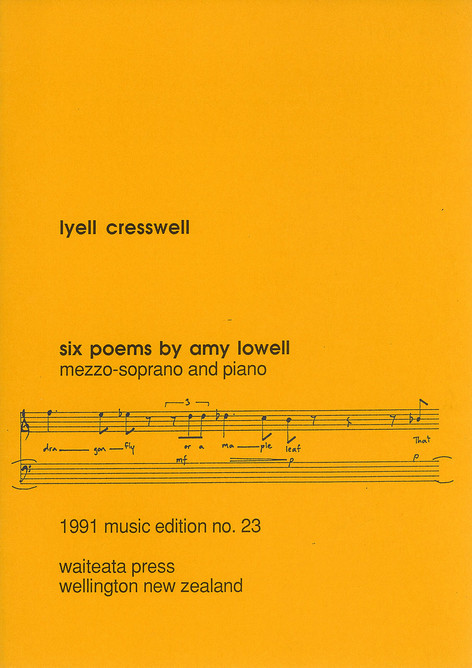 Six Poems by Amy Lowell