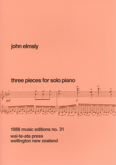 Three Pieces for Solo Piano