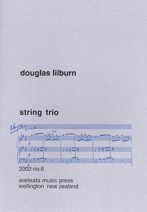 String Trio  (physical score)