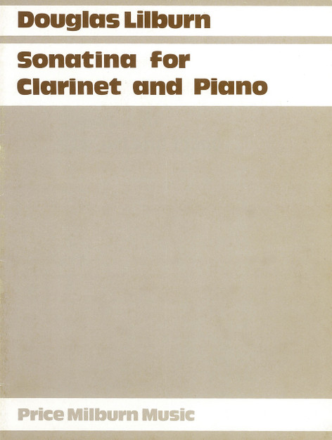 Sonatina for Clarinet and Piano (Price Milburn)