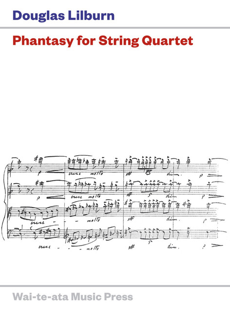 Phantasy for string quartet (physical score)
