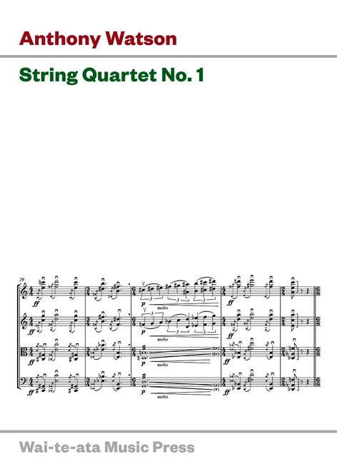 String Quartet No. 1 (new edition)