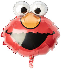 XL 20" Elmo Head Sesame Street Super Shape Mylar Foil Balloon Party Decoration