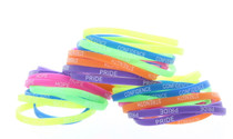 Inspirational Saying Thin Rubber Bracelets Lot of 36 Party Favors