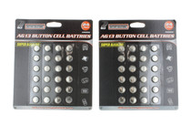 Lot Of 48 AG13 Button Cell Batteries Watch Games Calculator High Power GLS