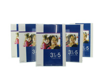 Lot of 6 Stand Up Clear Photo Frames Acrylic 3.5" x 5"