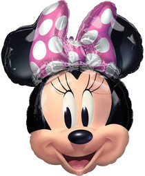 Anagram 26" Minnie Mouse Forever Mylar Foil Balloon Birthday Party Decoration