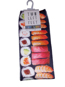 1 Pair Sushi Two Left Feet Unisex Adult Casual Socks