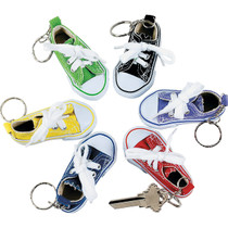 Tennis Shoe Keychains - 12 Pack