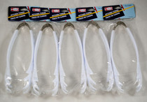 White Plastic Salad Serving Tongs Kitchen Home Goods Lot of 6