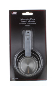 4 Pc Stainless Steel Measuring Cup Set