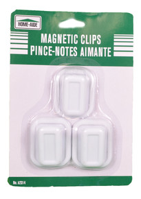 Set of 3 Magnetic Clips Office Supply Refrigerator Magnets Home Aide K2314