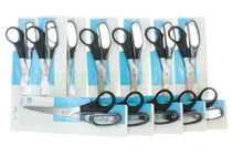 Lot of 12 All Purpose Scissors 8" Stainless Steel Home Office School