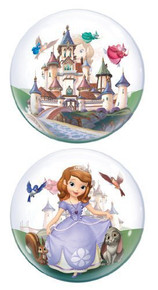 22" Sofia The First Bubble Balloon Stretchy Plastic Disney Party Decoration