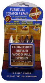 5 Colors Furniture Scratch Repair Filler Sticks Wood Gouges Holes