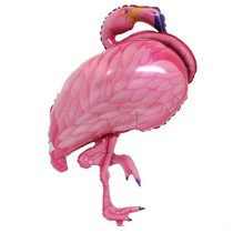 XL 27" Pink Flamingo Balloon Super Shape Mylar Foil Hawaiian Luau Party