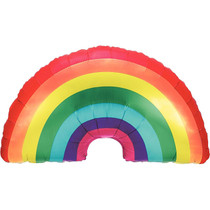 Rainbow Mylar Foil Balloon Party Decoration XL 32"
