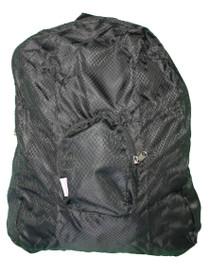 Belle Hop Backpack Stash Black Fold Up Compact  Pack