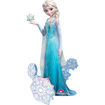 Disney Frozen Elsa Airwalker Foil Mylar Balloon 57" Jumbo Party Decoration