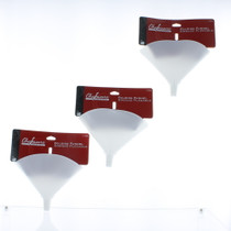 Chefware Solutions Folding Funnels White Lot of 3 Kitchen Tool